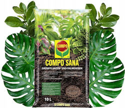 Compo Sana Substrate Green Plants Palms 10l Peat Perlite Agrosil Lime Compo Sana