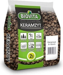 Natural Expanded Clay Biovita Fraction 8-16mm 2l Pots Drainage Natural Expanded Clay Biovita Fraction 8-16mm 2l Pots Drainage