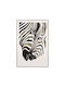 Πινακας Καμβα Πλαισιο Fylliana Fl158 Λευκο-μαυρο-χρυσο 80x120εκ
