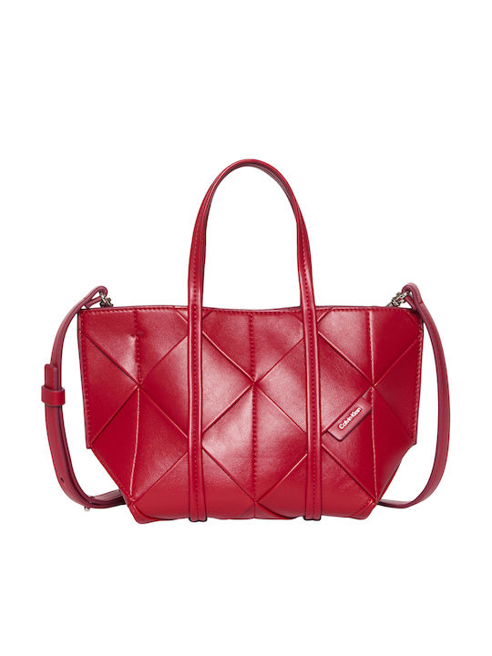 Calvin Klein Woven Mini Γυναικεία Τσάντα Χειρός...