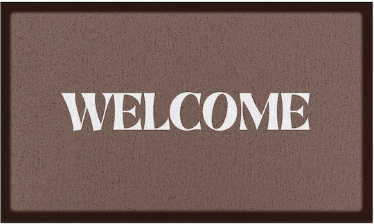 Artsy Mats Artsy Mats Fußmatte Antirutsch Welcome Schokoladenbraun Braun 70x40cm