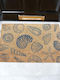 Artsy Mats Entry Doormat Made of Coconut Tree with Non-Slip Underlay Shells Shells 60x40cm