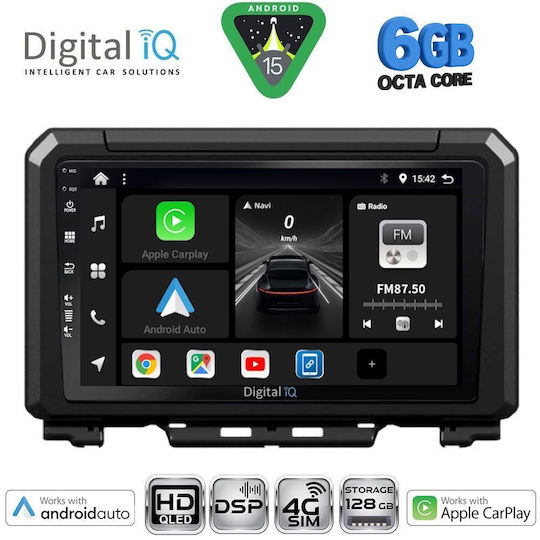 Digital IQ BXF 17679_CPAA 9 инчов мултимедиен таблет Suzuki Jimny модел 2017-2026