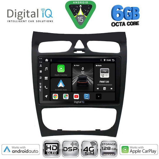 Digital IQ BXF 17406_CPAA Tabletă Multimedia 9 Inch Sisteme Audio Auto Mercedes CLK W209 Mod 2000-2004