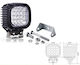 LED 48W Square Headlight for Trucks Off Road Vehicles