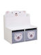 U-Grow Sistem de depozitare a jucăriilor Alb 60x42x61.5cm