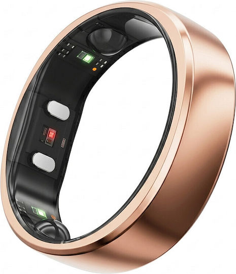 RingConn Gen 2 Smart Ring 22.9mm with Heart Rate Monitor Rose Gold