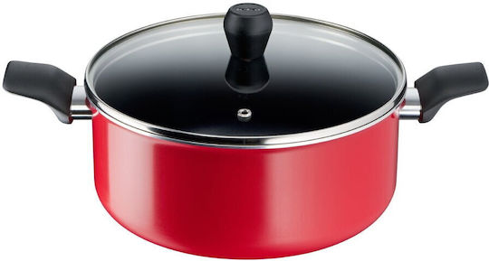 Tefal Easy Series Βαθιά Κατσαρόλα από Αλουμίνιο 2.67lt /
