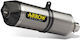 Arrow Exhaust Titanium Race-tech Carbon End Cap Short Honda X-adv 750 '25-'26 71985pkc.titanium