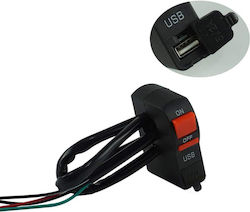 Waterproof On Off USB Motorcycle Switch Lights OEM Waterproof On Off USB Motorcycle Switch Lights OEM