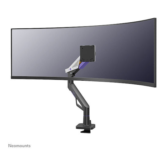 Newstar Desktop Computer Monitor Stand Up To 57" With Grey Extension Arm (DS70-256BL1)