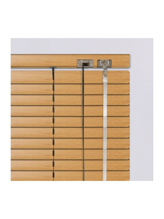 BetterHome 837282 Jalousie & Rollladen aus Aluminium in Brauner Farbe P80xHöhe200cm