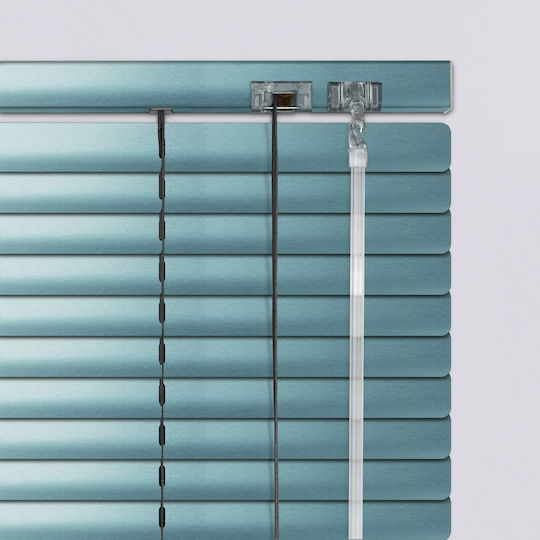 BetterHome 836266 Jalousie aus Aluminium in Grau Farbe P140xH80cm