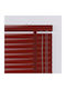 BetterHome 825012 Aluminum Shading Blind In Red Colour W80xH100cm