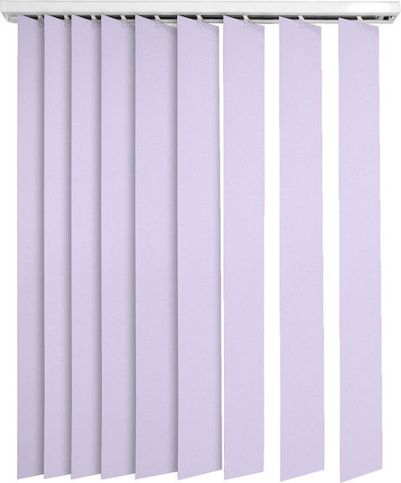 BetterHome 625044 Stoff Jalousie in Flieder Farbe P120xH180cm