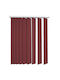 BetterHome 627042 Fabric Shade Blind in Red Colour W80xH80cm