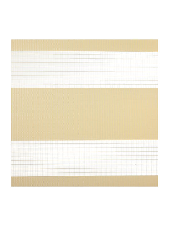 BetterHome Roller Blinds 525857 Partial Blackout Double Yellow Width 140 Height 160cm MHB-7545-03-140x160