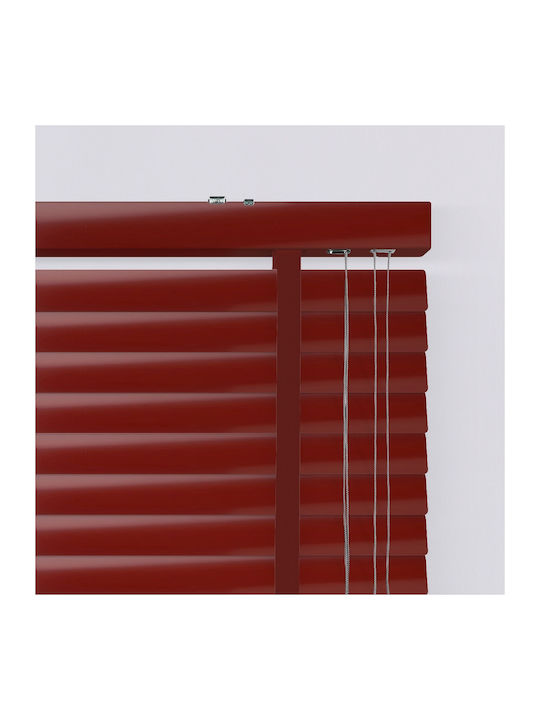 BetterHome 825012 Jalousie & Rollläden Aluminium in Roter Farbe P80xH120cm