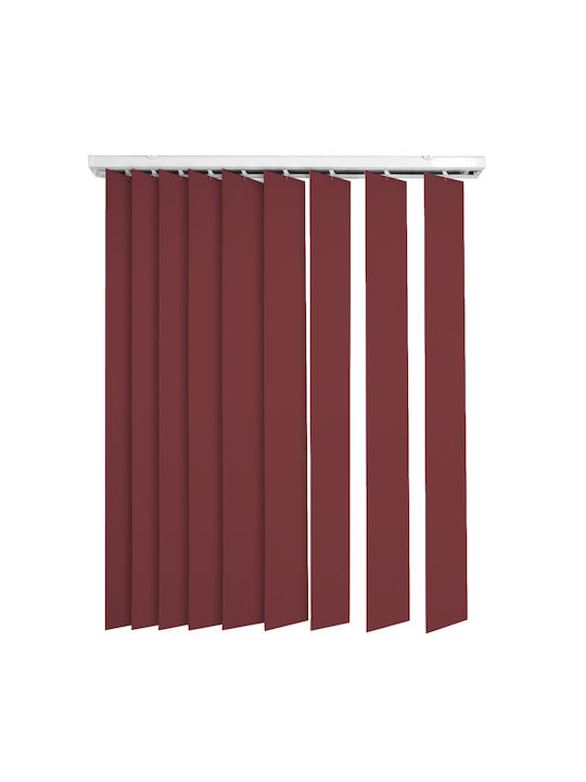 BetterHome 627042 Στόρι Σκίασης Υφασμάτινο σε Κόκκινο Χρώμα Π160xΥ180εκ.