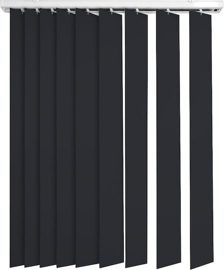 BetterHome 627090 Jaluzea De Umbrare Din Țesătură În Culoare Neagră L80xÎ160cm