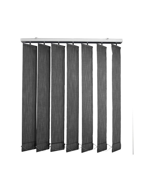 BetterHome 621083 Fabric Black Colour Shading Blind Width 100xHeight 120cm