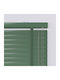 BetterHome 825008 Στόρι Σκίασης Αλουμινίου σε Πράσινο Χρώμα Π80xΥ250εκ.