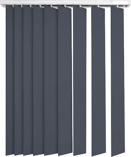 BetterHome 627086 Fabric Shading Blind In Grey Colour W140xH250cm