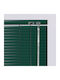 BetterHome 846014 Aluminum Shading Blind In Green Colour W140xH120cm