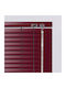 BetterHome 836188 Aluminum Shading Blind In Burgundy Colour W160xH140cm