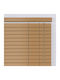 BetterHome 815212 Wooden Blinds in Brown Colour P100xH120cm