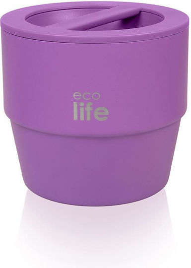 Ecolife Δοχείο Φαγητού Μωβ 750ml