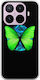 Θήκη Green Butterfly Xiaomi 17t 5g Flexible Tpu Διάφανη Σιλικόνη