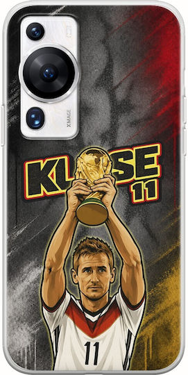 World Stars Collection Case Miroslav Klose Huawei P60 Flexible TPU Transparent Silicone