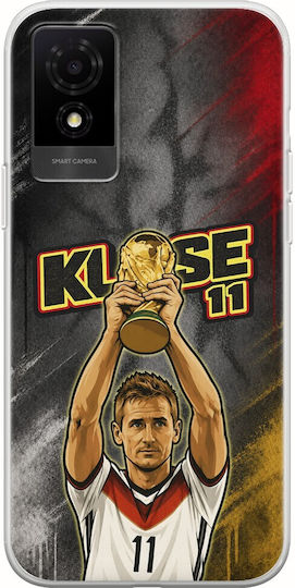 World Stars Collection Case Miroslav Klose Tcl 501 Flexible Tpu Transparent Silicone