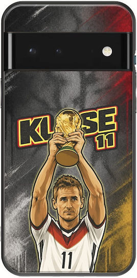 Калъф World Stars Collection Miroslav Klose Google Pixel 6 5g Черен TPU Силикон