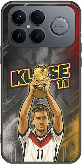 Калъф World Stars Collection Miroslav Klose Xiaomi Poco F8 Ultra 5g Черен TPU Силикон
