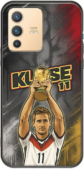Калъф World Stars Collection Miroslav Klose Vivo V23 5G Черен TPU Силикон