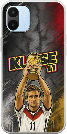 World Stars Collection Case Miroslav Klose Xiaomi Redmi A2 Flexible TPU Transparent Silicone