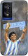Калъф World Stars Collection Diego Maradona Tcl 40 Nxtpaper 4g Черен Tpu Силикон