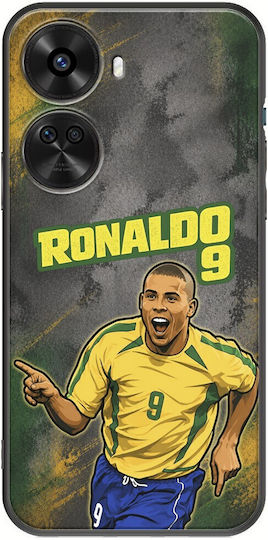 World Stars Collection Ronaldo Huawei Nova 12 Se Black TPU Black Silicone Mobile Phone Case