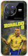 World Stars Collection Ronaldo Vivo X80 Pro Flexible TPU Transparent Silicone Case