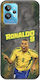 World Stars Collection Ronaldo Case Realme GT2 Pro Black TPU Black Silicone