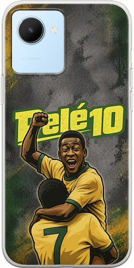 World Stars Collection Pele Case Realme Narzo 50i Prime Flexible TPU Transparent Silicone