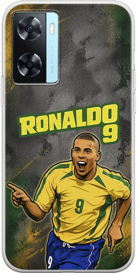 World Stars Collection Ronaldo Case Oppo A77 5g Flexible TPU Transparent Silicone