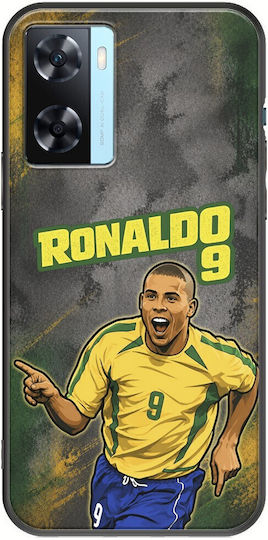Θήκη World Stars Collection Ronaldo Oppo A77 5g Black Tpu Μαύρη Σιλικόνη