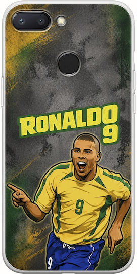 World Stars Collection Ronaldo Case Xiaomi Mi 8 Lite Flexible TPU Transparent Silicone