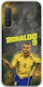 World Stars Collection Ronaldo Sony Xperia 5 Flexible TPU Transparent Silicone Case
