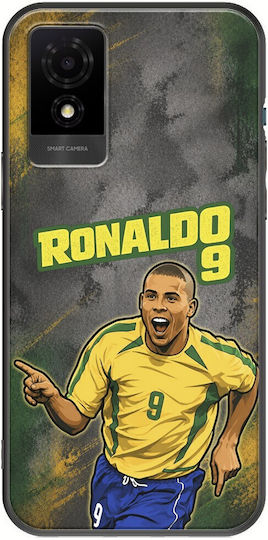Калъф World Stars Collection Ronaldo Tcl 501 Черен TPU Силикон
