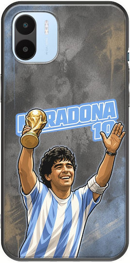 Калъф World Stars Collection Diego Maradona Xiaomi Redmi A2 Черен TPU Силикон