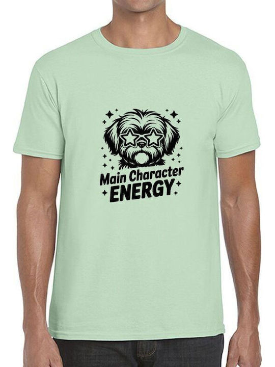 Tricou Câine Ochelari Stele Energie De Personaj Principal Pop Culture Verde Mentă Tricou Câine Ochelari Stele Energie De Personaj Principal Pop Culture Verde Mentă